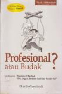 Image of Profesional atau Budak ?