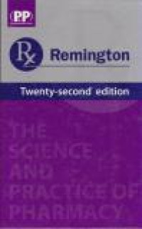 Image of Remington : The Science and Practice of Pharmacy Volume 1 : The Science of Pharmacy