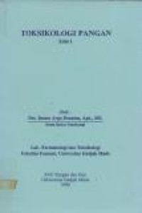 Image of Toksikologi Pangan