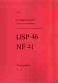 Image of U.S Pharmacopoeia 46 National Formulary 41 Monographs T-Z