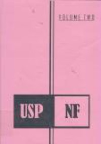 Image of US. Pharmacopeia 23 National Formulary 18