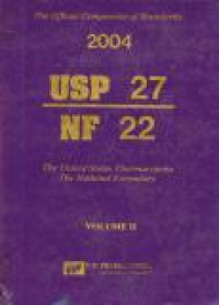 Image of US. Pharmacopeia 27 National Formulary 22