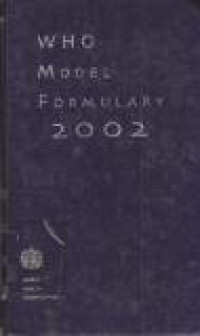Image of WHO Model Formulary 2002