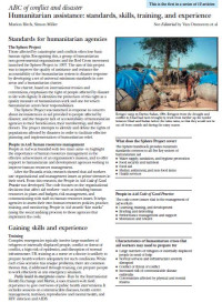 Image of ABC of Conflict and Disaster