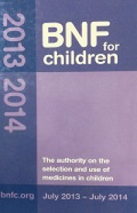 Image of British National Formulary for Children 2013 - 2014