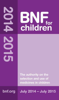 Image of British National Formulary for Children 2014 - 2015
