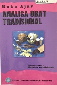 Image of Buku Ajar Analisa Obat Tradisional