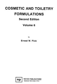 Image of Cosmetic and Toiletry Formulations 2nd Ed. Vol. 6