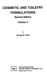 Image of Cosmetic and Toiletry Formulations 2nd Ed. Vol. 7