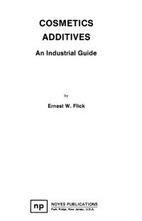 Image of Cosmetics Additive : An Industry Guide