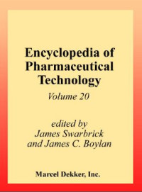 Image of Encyclopedia of Pharmaceutical Technology Vol. 20