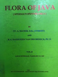 Image of Flora of Java: Spermatophytes Only Vol.2