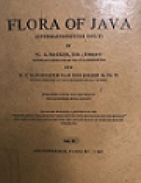 Image of Flora of Java: Spermatophytes Only Vol.3