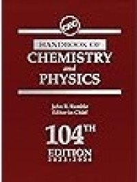 Image of Handbook of Chemistry and Physics 104TH
