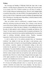 Image of Handbook of Conveying and Handling of Particulate Solids