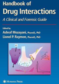 Image of Handbook of Drug Interactions : A Clinical and Forensic Guide