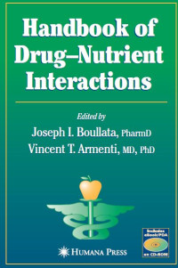 Image of Handbook of Drug-Nutrient Interactions