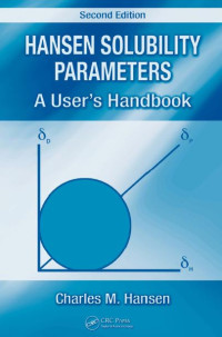 Image of Hansen Solubility Parameters A User's Handbook, 2nd Ed