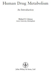 Image of Human Drug Metabolism