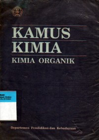 Image of Kamus Kimia : Kimia Organik