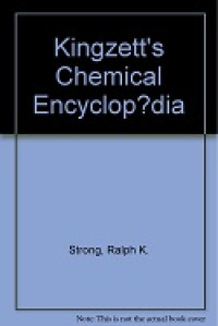 Image of Kingzett's Chemical Encyclopaedia