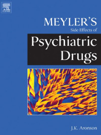 Image of Meyler's Side Effects of Psychiatric Drugs