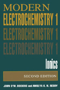 Image of Modern Electrochemistry 1 : Ionics, 2nd Ed.