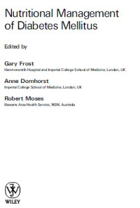 Image of Nutritional Management of Diabetes Mellitus