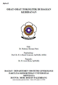 Image of Obat-Obat Tokolitik di Bagian Kebidanan