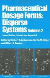 Image of Pharmaceutical Dosage Forms : Disperse Systems Volume 2
