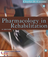 Image of Pharmacology in Rehabilitation 4th Edition