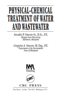 Image of Physical-Chemical Treatment of Water and Wastewater