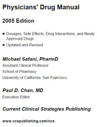 Image of Physicians' Drug Manual 2005 Edition