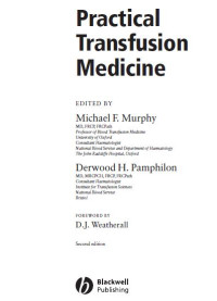 Image of Practical Transfusion Medicine, 2nd Ed.