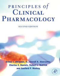 Image of Principles of Clinical Pharmacology, 2nd Ed.