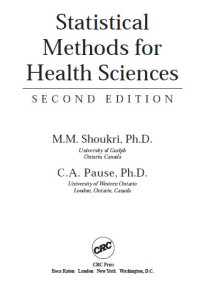 Image of Statistical Methods for Health Science, 2nd Ed.