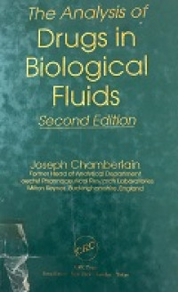 Image of The Analysis of Drugs in Biological Fluids 2nd Ed.