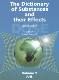 Image of The Dictionary of Substances and their effects, 2nd Ed. Vol. 1