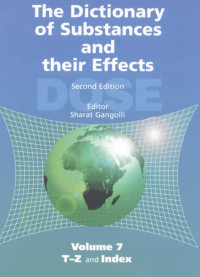 Image of The Dictionary of Substances and their effects, 2nd Ed. Vol. 7