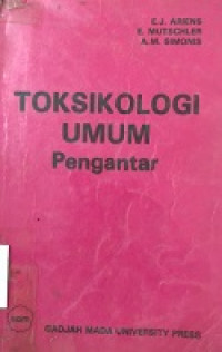 Image of Toksikologi Umum Pengantar